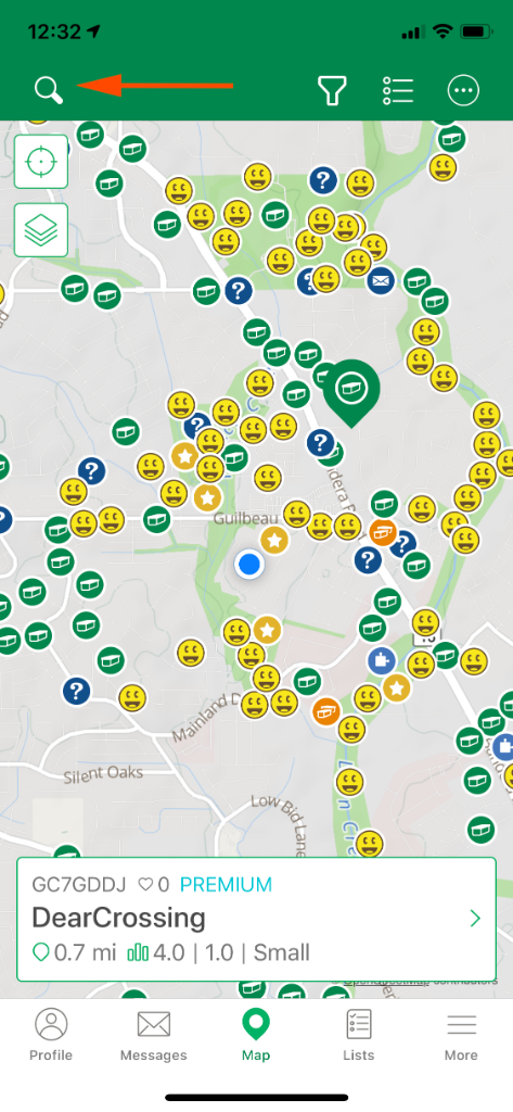 How Do I Search For A Cache To Find? - Geocacher's Compass